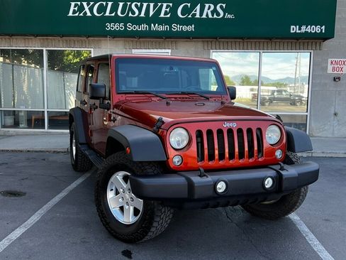 Used 2014 Jeep Wrangler Unlimited Sport w/ Quick Order Package 24S AWD/4WD image 1