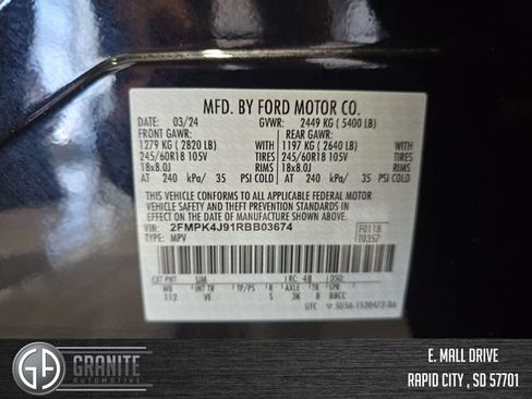 Used 2024 Ford Edge SEL w/ Convenience Package AWD/4WD image 30