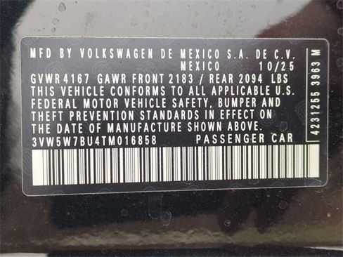 New 2026 Volkswagen Jetta S image 23