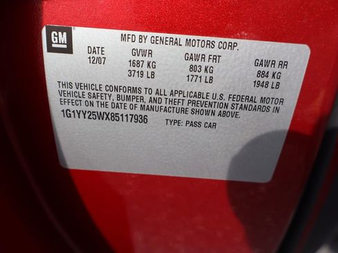 Used 2008 Chevrolet Corvette Coupe RWD image 4
