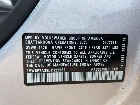 Used 2013 Volkswagen Passat 2.5 SE image 41