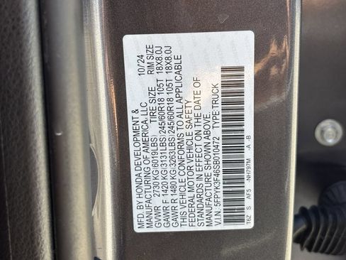 Certified 2025 Honda Ridgeline RTL+ image 31