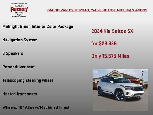 Used 2024 Kia Seltos SX image 5