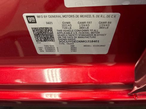 Used 2021 Chevrolet Silverado 1500 LTZ w/ Z71 Off-Road Package AWD/4WD image 47