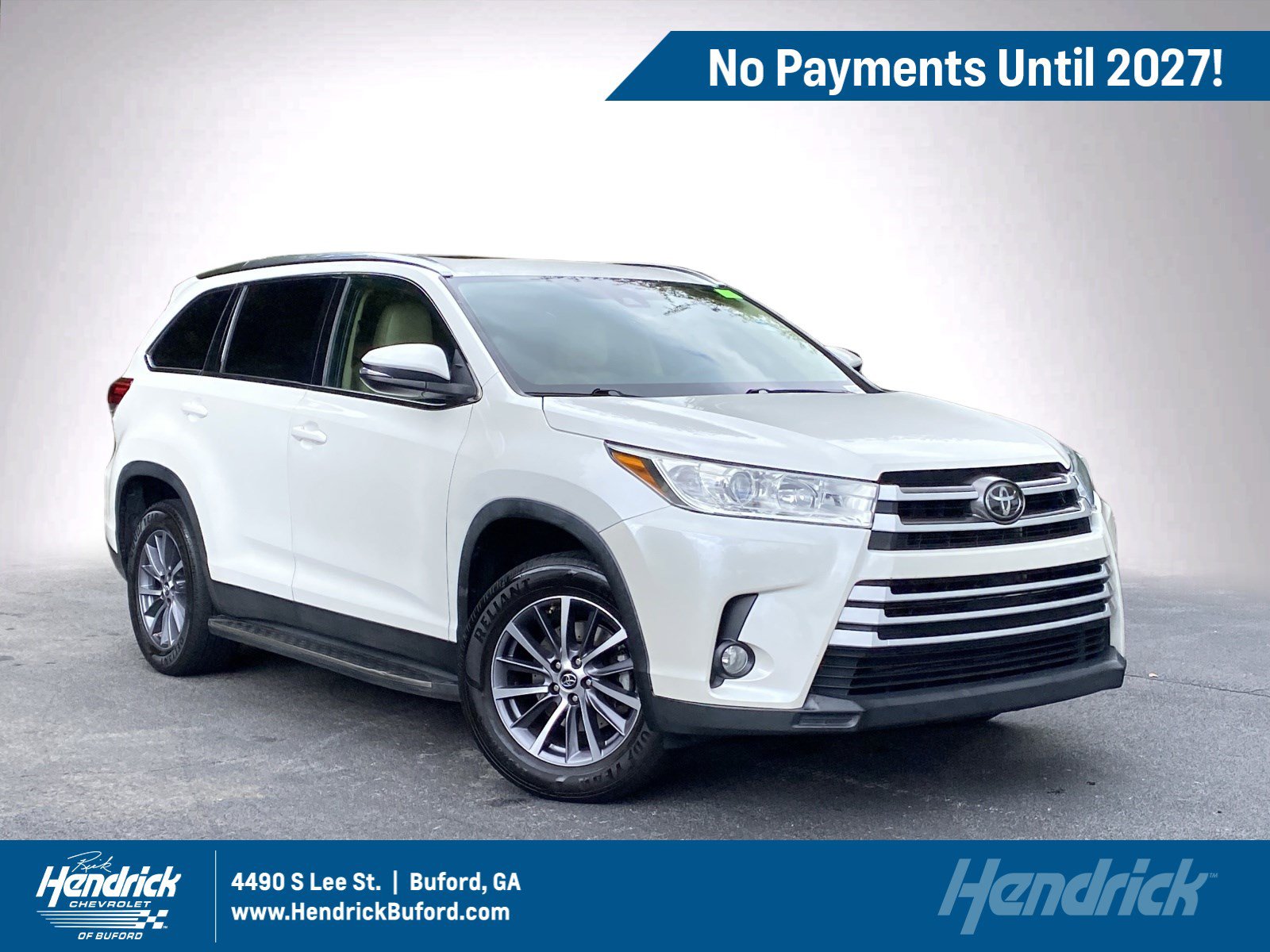 Used 2019 Toyota Highlander XLE FWD 360° Tour