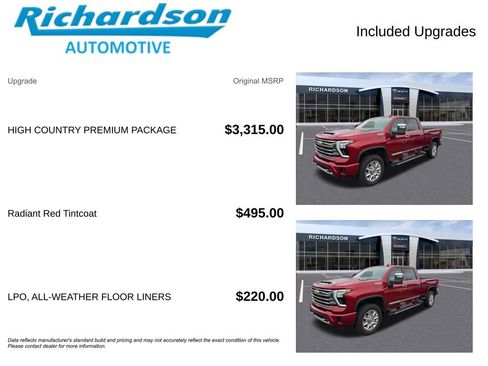 Used 2024 Chevrolet Silverado 2500 High Country w/ High Country Premium Package AWD/4WD image 6