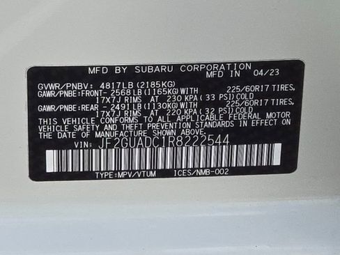Certified 2024 Subaru Crosstrek 2.0i Premium image 20
