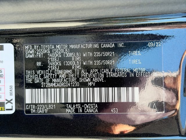 Used 2024 Lexus RX 350 Premium Plus w/ Convenience Package AWD/4WD image 18