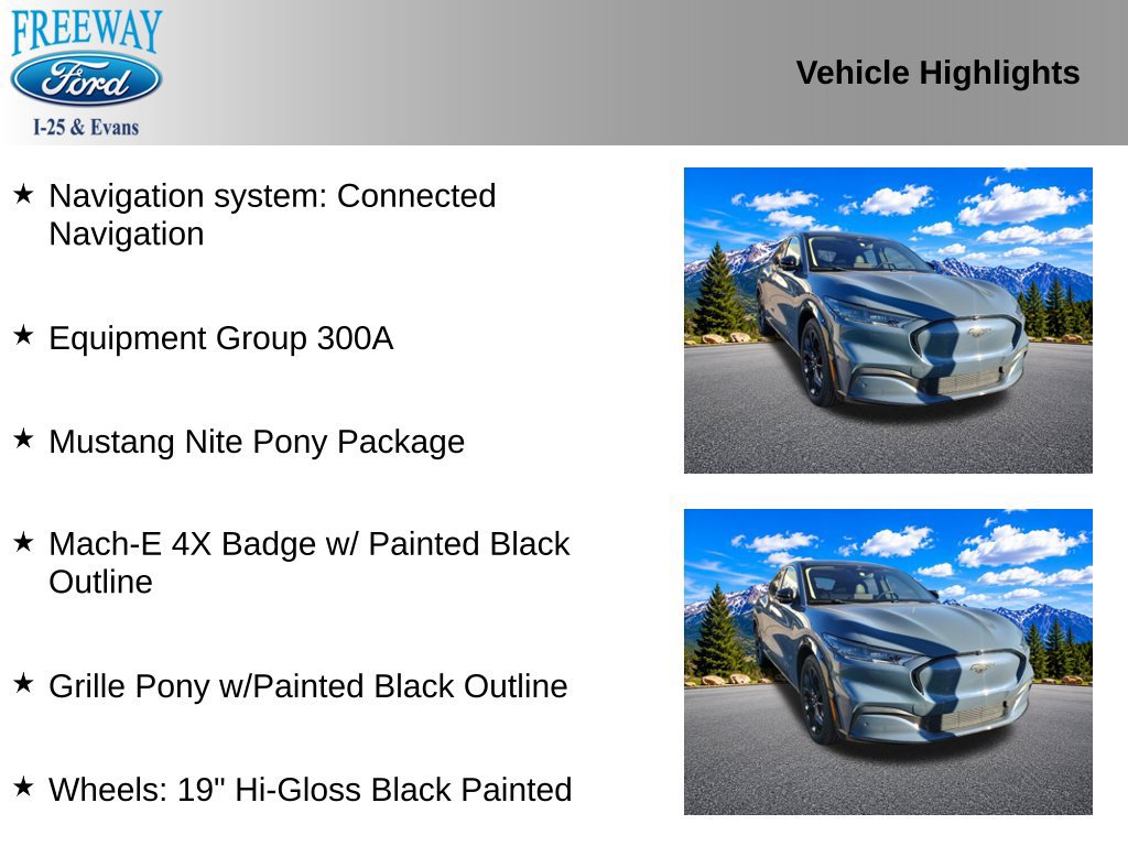 Certified 2023 Ford Mustang Mach-E Premium AWD/4WD image 2