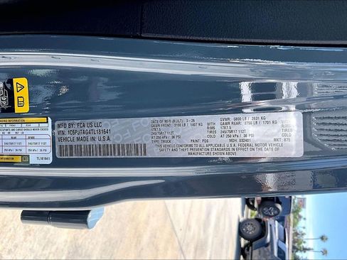 New 2026 Jeep Gladiator Sport image 35