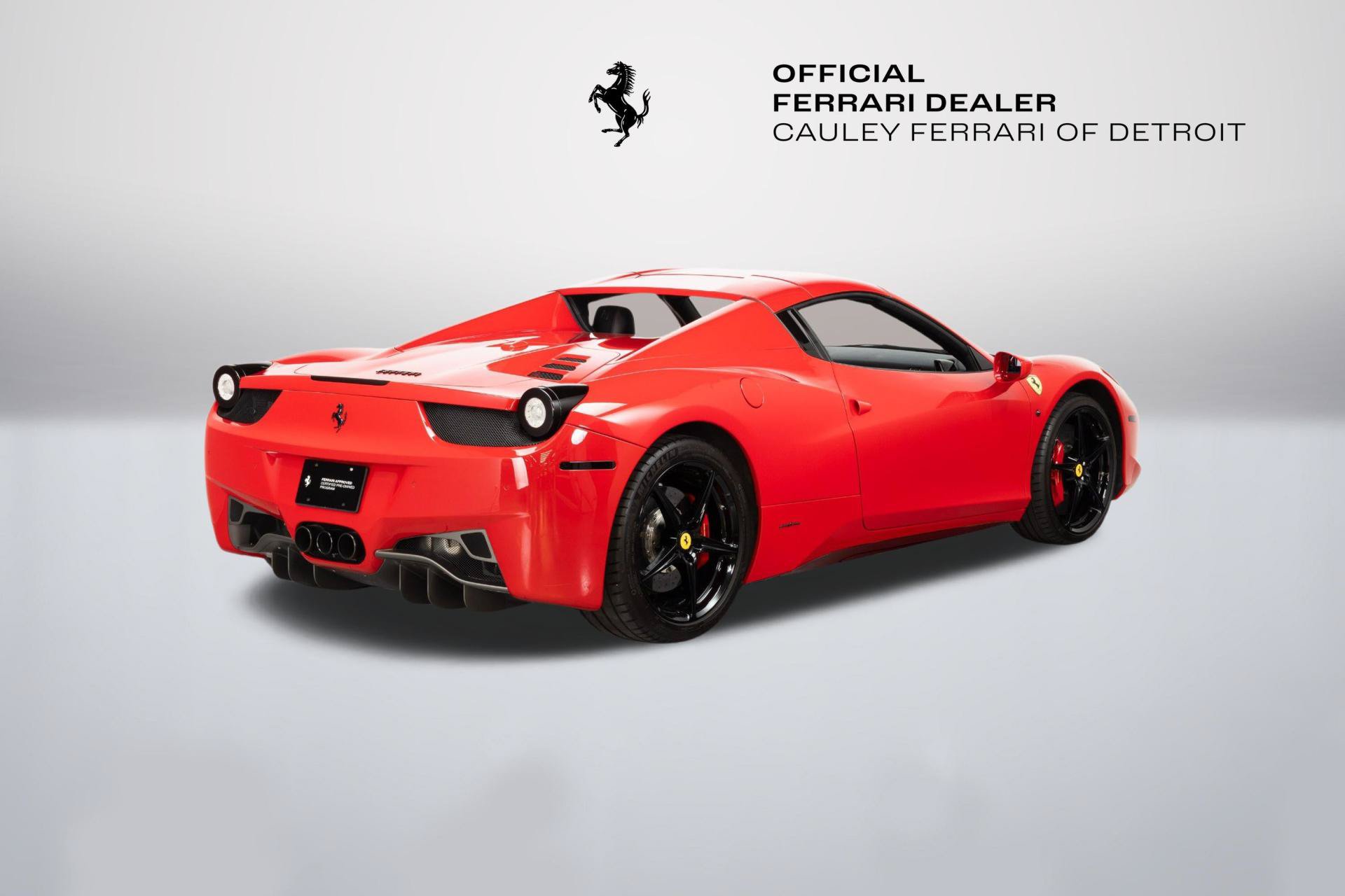 Certified 2014 Ferrari 458 Spider RWD image 16