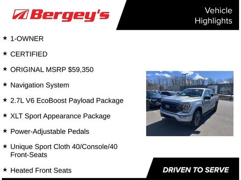 Certified 2023 Ford F150 XLT w/ Equipment Group 302A High image 5