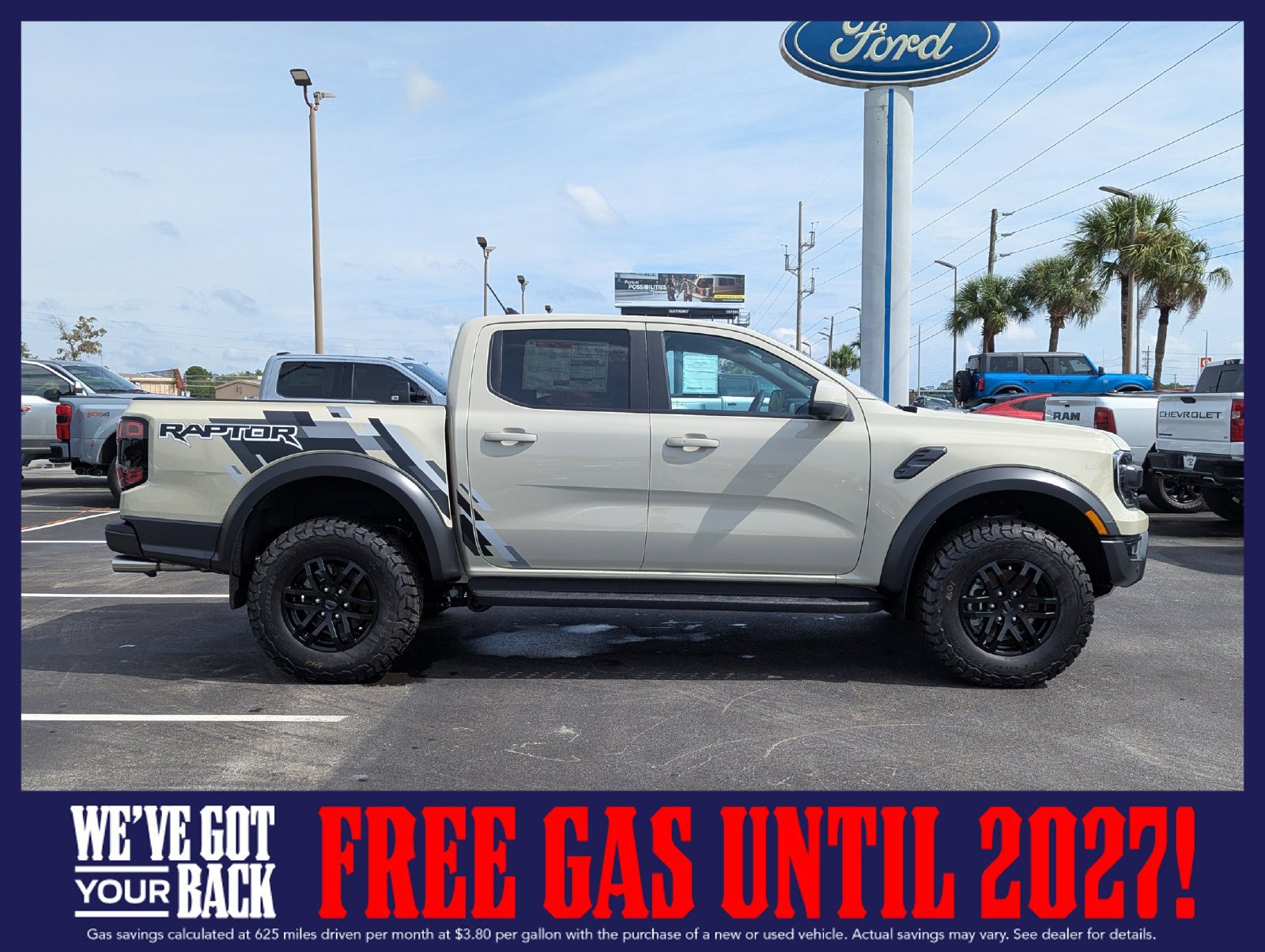New 2026 Ford Ranger Raptor AWD/4WD image 3