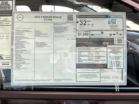 New 2026 Nissan Rogue SV FWD image 12