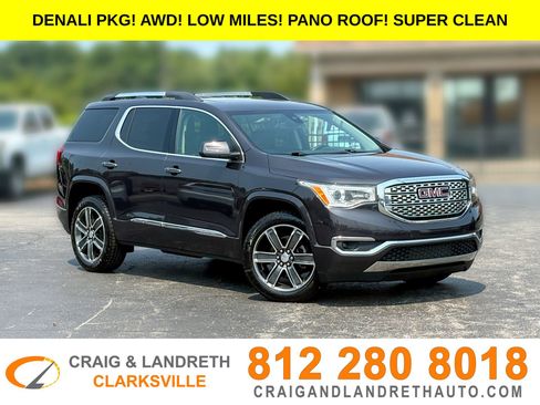 Used 2019 GMC Acadia Denali w/ LPO, Floor Liner Package AWD/4WD image 1