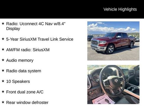 Used 2020 RAM 1500 Laramie AWD/4WD image 16