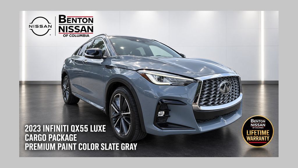 Used 2023 INFINITI QX55 Luxe w/ Cargo Package AWD/4WD 360° Tour