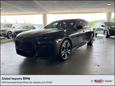 Certified 2023 BMW 740i w/ Parking Assistance Package RWD image 1