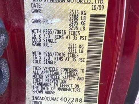 Used 2010 Nissan Frontier SE w/ SE Value Truck Pkg RWD image 18