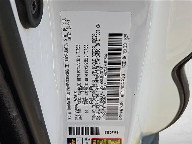 Used 2021 Toyota Tacoma SR w/ SR Convenience Package AWD/4WD image 24