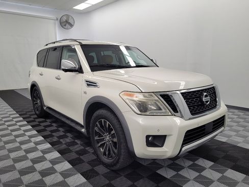Used 2017 Nissan Armada Platinum w/ Captain Seat Package RWD image 13