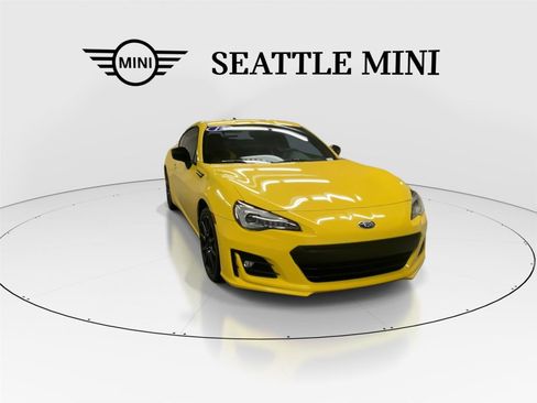Used 2017 Subaru BRZ Series.Yellow RWD image 3