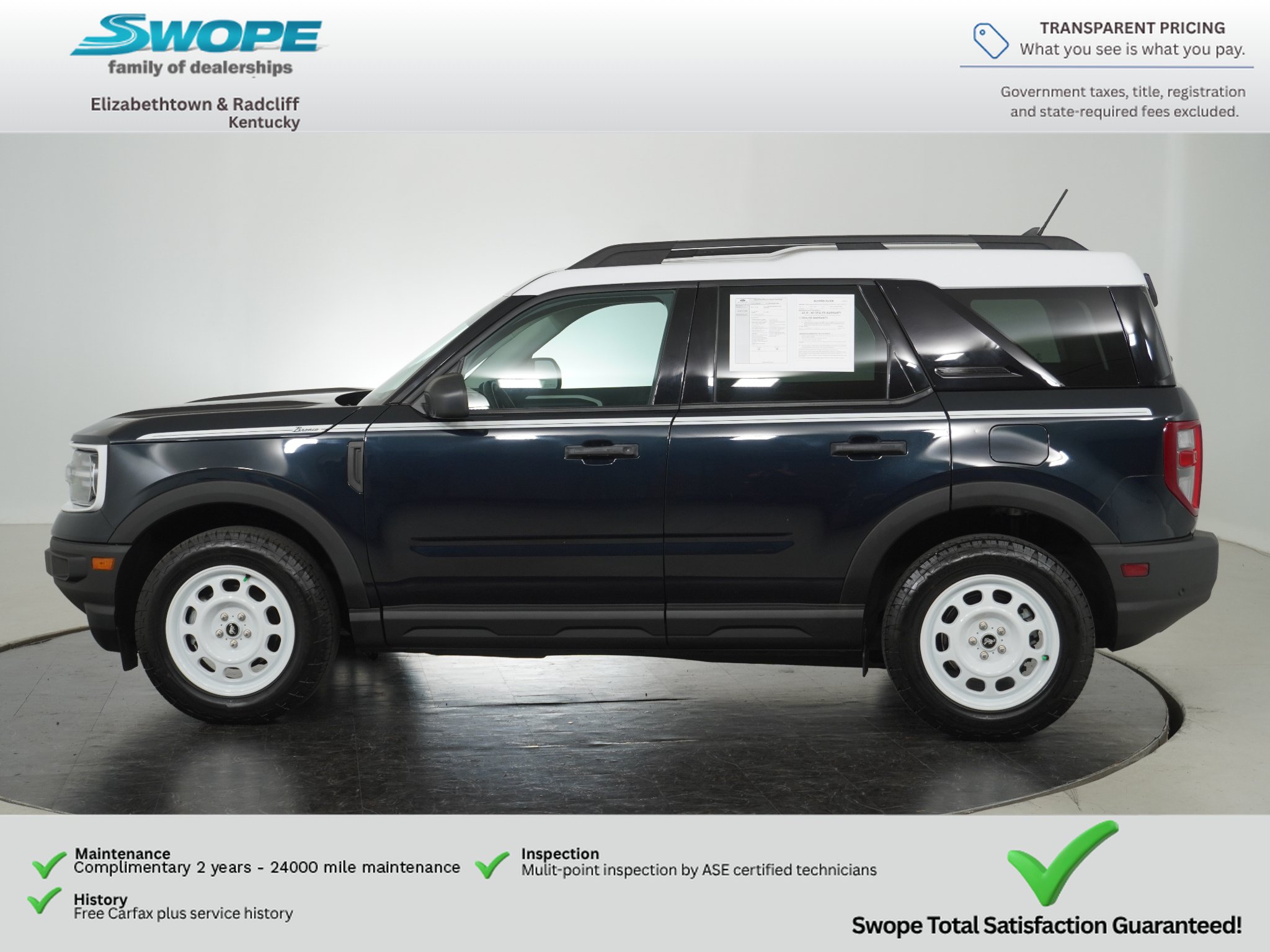Used 2023 Ford Bronco Sport Heritage w/ Heritage Convenience Package AWD/4WD image 6