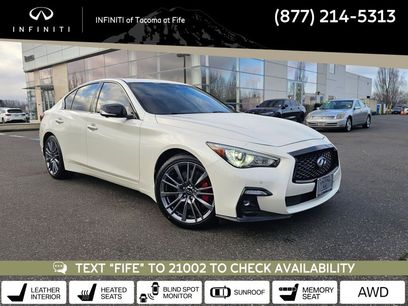 Used 2021 INFINITI Q50 Red Sport 400 w/ Proactive Package