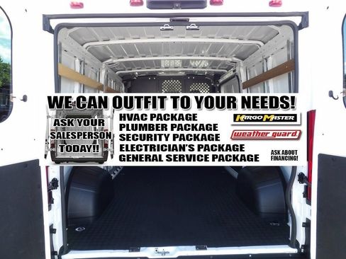 Used 2025 RAM ProMaster 2500 w/ U-Haul Equipment Group FWD image 44