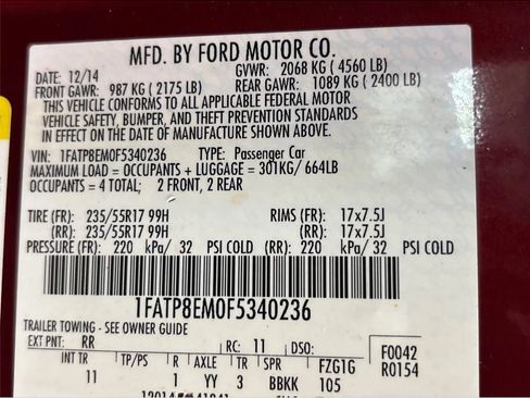 Used 2015 Ford Mustang Convertible RWD image 26