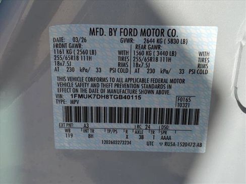 New 2026 Ford Explorer Active RWD image 17