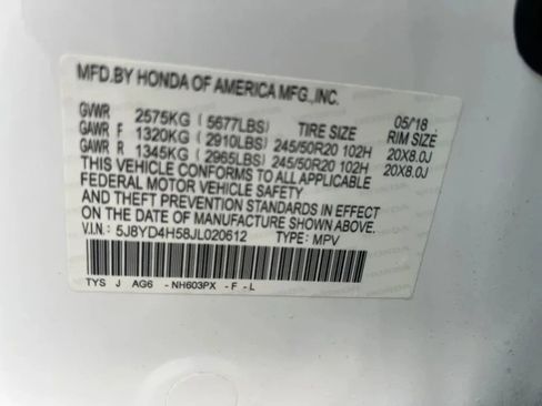 Used 2018 Acura MDX SH-AWD w/ Technology Package image 37