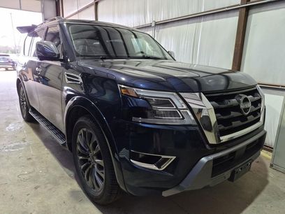 Used 2023 Nissan Armada Platinum w/ Captain's Chairs Package