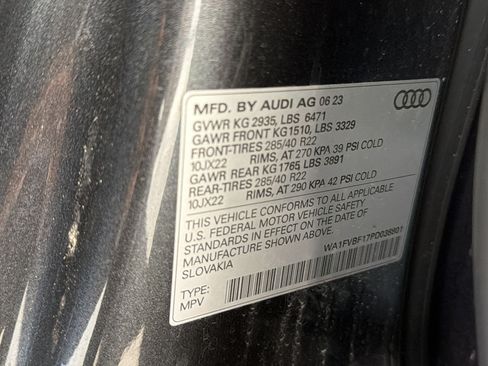 Used 2023 Audi Q8 Prestige AWD/4WD image 24