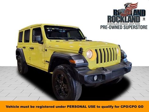 Certified 2023 Jeep Wrangler Sport S w/ Sun And Sound Package image 1