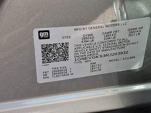 Used 2024 Chevrolet Traverse LT w/ Enhanced Driving Package AWD/4WD image 25