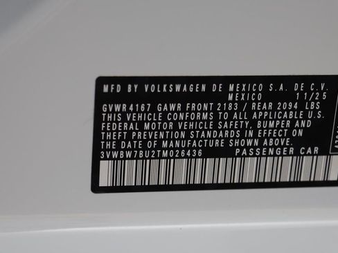 New 2026 Volkswagen Jetta Sport FWD image 24