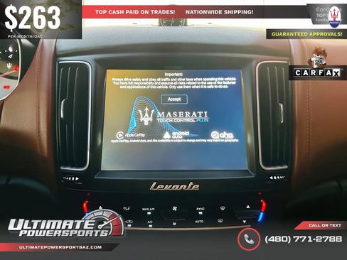 Used 2017 Maserati Levante S AWD/4WD image 45