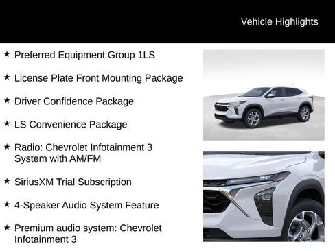 New 2026 Chevrolet Trax LS w/ LS Convenience Package FWD image 17