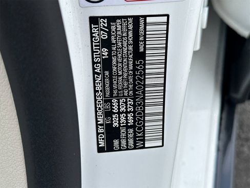 Certified 2022 Mercedes-Benz EQS 450+ 450 image 36