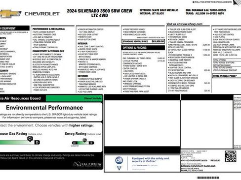 Used 2024 Chevrolet Silverado 3500 LTZ w/ LTZ Plus Package image 3