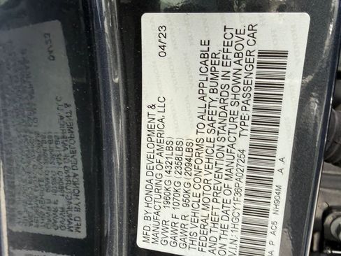 Used 2023 Honda Accord EX image 12