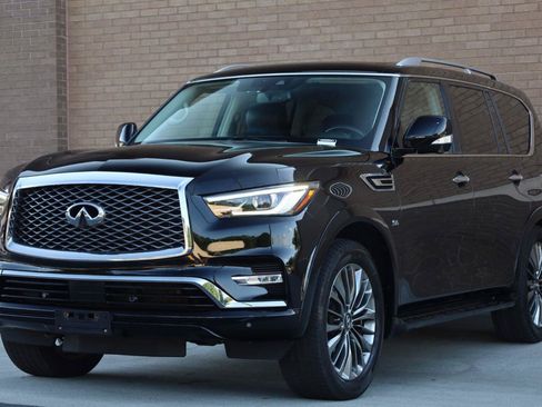 Used 2019 INFINITI QX80 Luxe w/ 22" Wheel Package AWD/4WD image 5