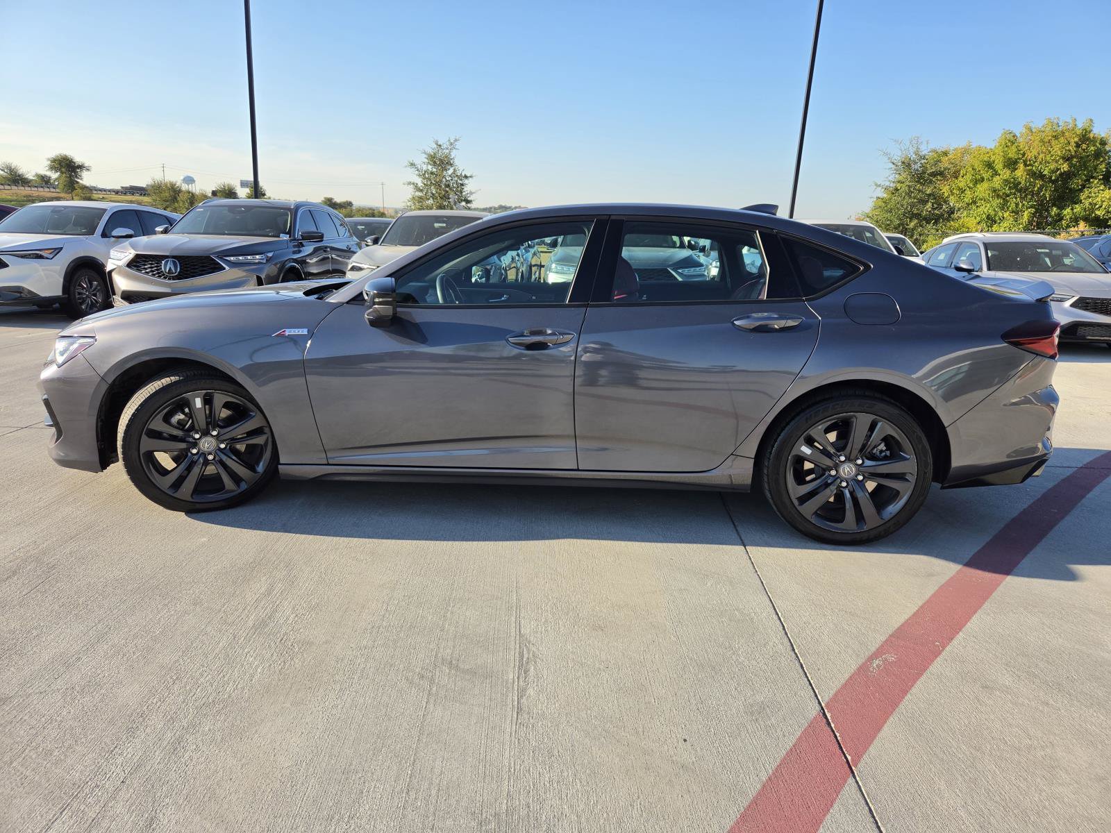 Used 2023 Acura TLX w/ A-SPEC Package AWD/4WD image 3