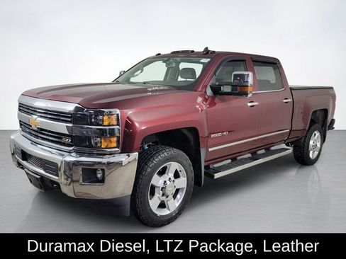 Used 2016 Chevrolet Silverado 2500 LTZ w/ Duramax Plus Package AWD/4WD image 7