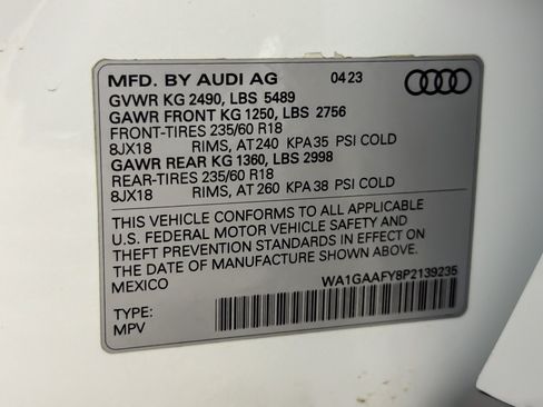 Used 2023 Audi Q5 2.0T Premium w/ Convenience Package AWD/4WD image 28