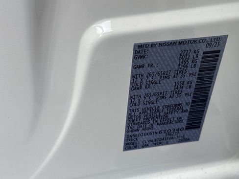 New 2026 Nissan Frontier SV w/ Tow Package image 23