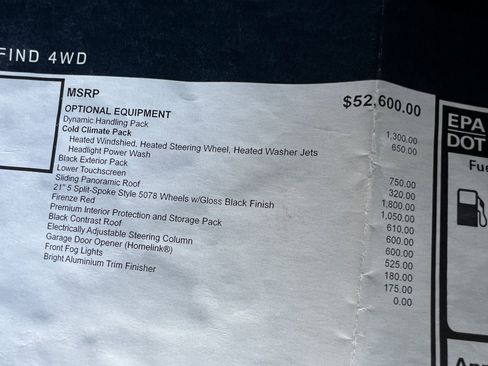 Used 2023 Land Rover Range Rover Evoque R-Dynamic SE image 96