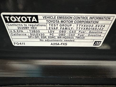 Used 2026 Toyota Camry LE FWD image 70