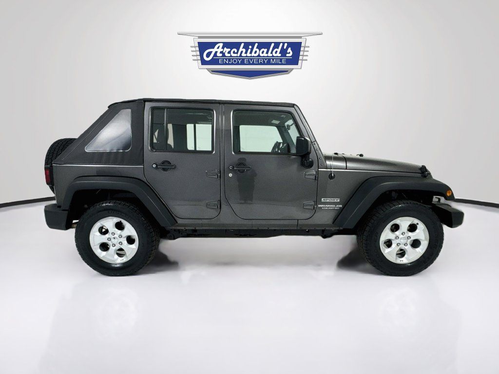 Used 2017 Jeep Wrangler Unlimited Sport w/ Connectivity Group AWD/4WD image 8